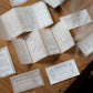 Loi Design - Memo Pad - Tracing Paper - Ticket Collection