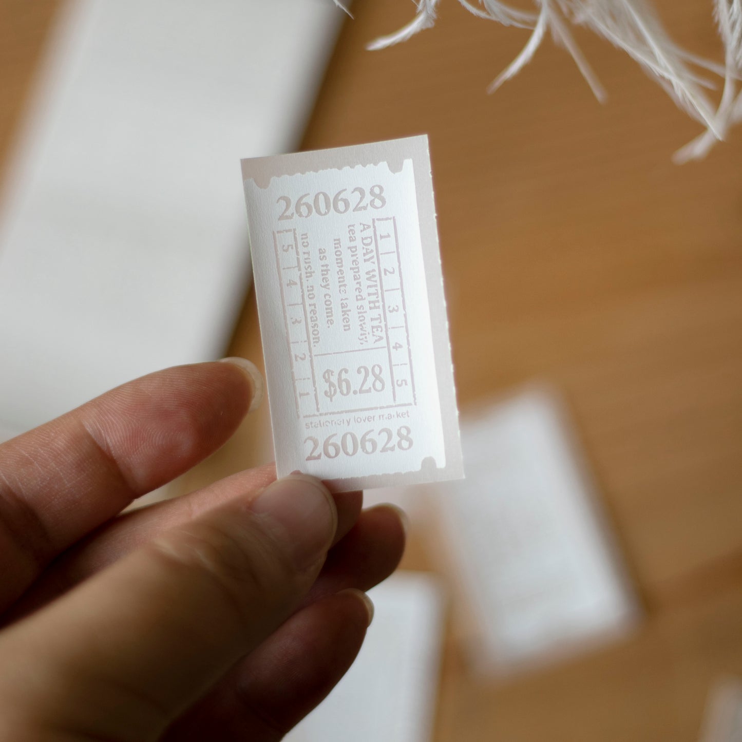 Loi Design - Memo Pad - Tracing Paper - Ticket Collection