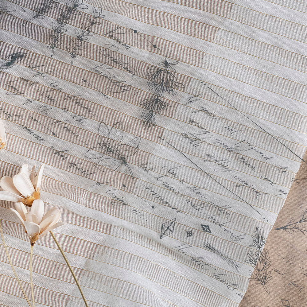 Loi Design - PET Tape - Daily Series - Beautiful Life