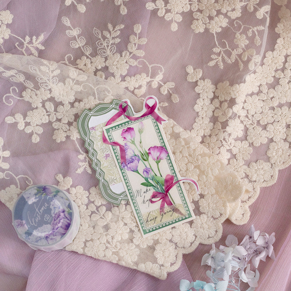 Loi Design - PET Tape - Floral Series - Eustoma