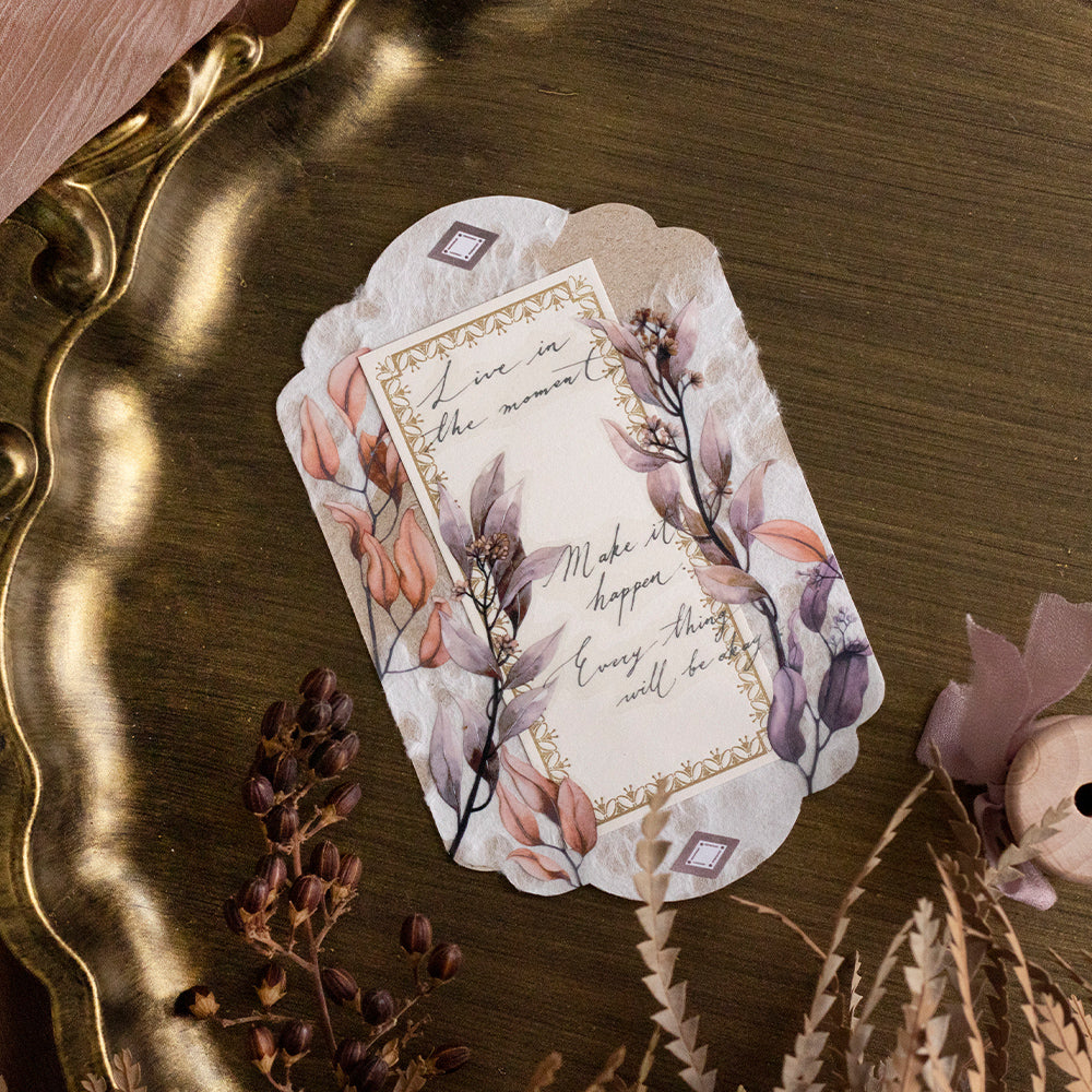 Loi Design - PET Tape - Floral Series - Lilac & Eucalyptus