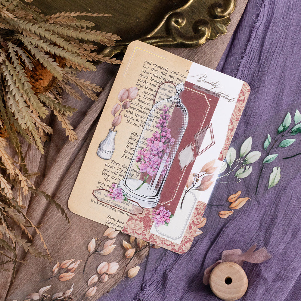 Loi Design - PET Tape - Floral Series - Lilac & Eucalyptus