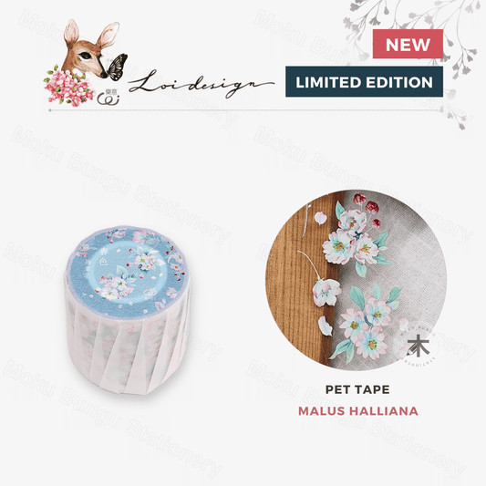 Loi Design - PET Tape - Floral Series - Malus Halliana