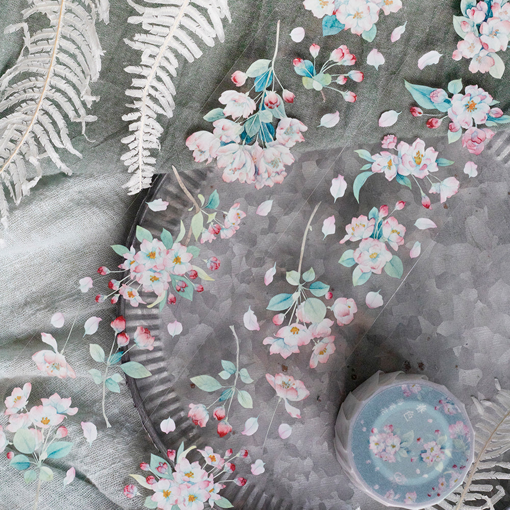 Loi Design - PET Tape - Floral Series - Malus Halliana