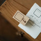 Loi Design - Wooden Rubber Stamp - Hand Series - Gentleman’s Hand
