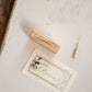 Loi Design - Wooden Rubber Stamp Set - Record Sweet Moments