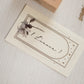Loi Design - Wooden Rubber Stamp Set - Record Sweet Moments