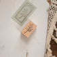 Loi Design - Wooden Rubber Stamp Set - Record Sweet Moments
