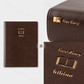 Midori - Hibino - Free Diary - 1 Day 2 Pages - A6 - Brown