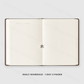 Midori - Hibino - Free Diary - 1 Day 2 Pages - A6 - Brown