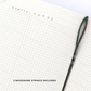 Midori - Hibino - Free Diary - 1 Day 2 Pages - A6 - Brown