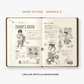 Midori - Hibino - Free Diary - 1 Day 2 Pages - A6 - Ivory