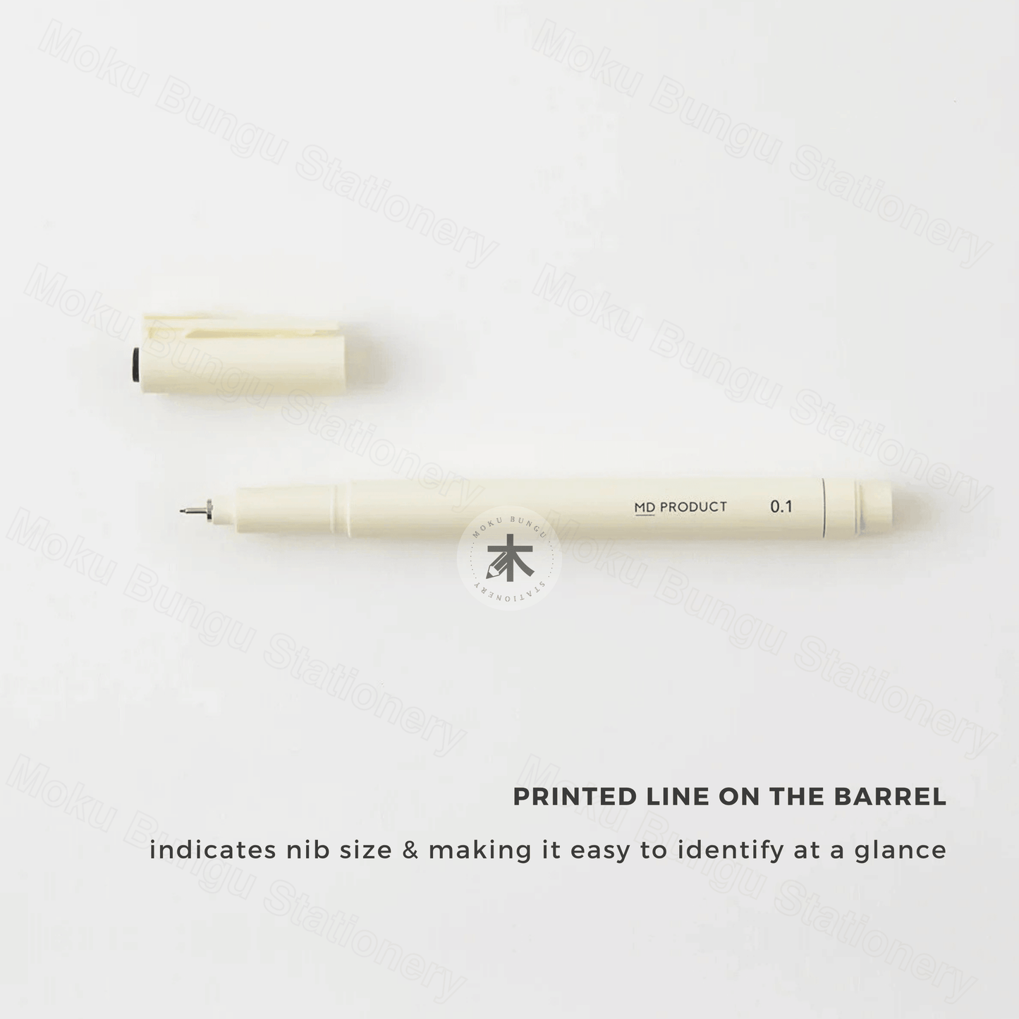 Midori - MD Drawing Pen - Black - 0.1mm