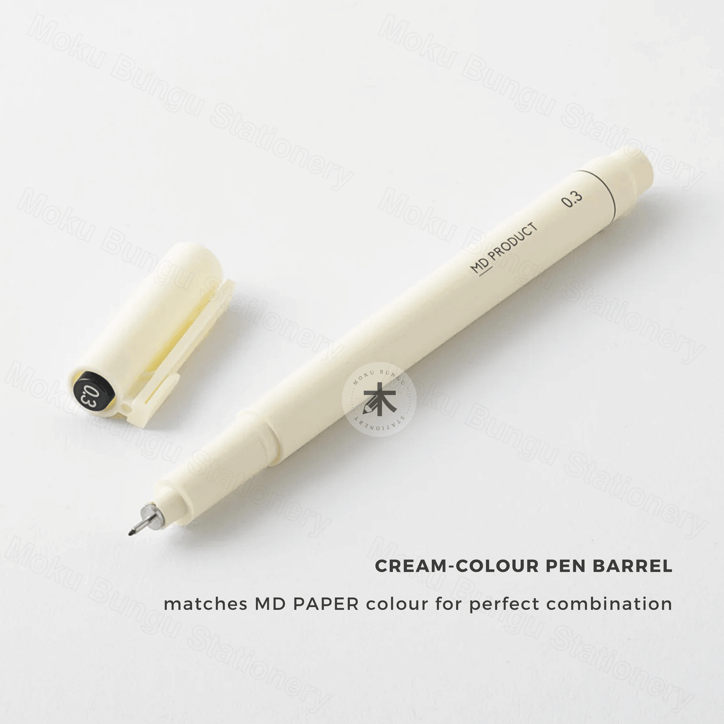 Midori - MD Drawing Pen - Black - 0.3mm