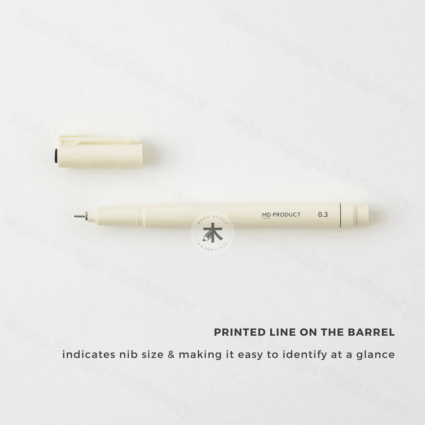 Midori - MD Drawing Pen - Black - 0.3mm