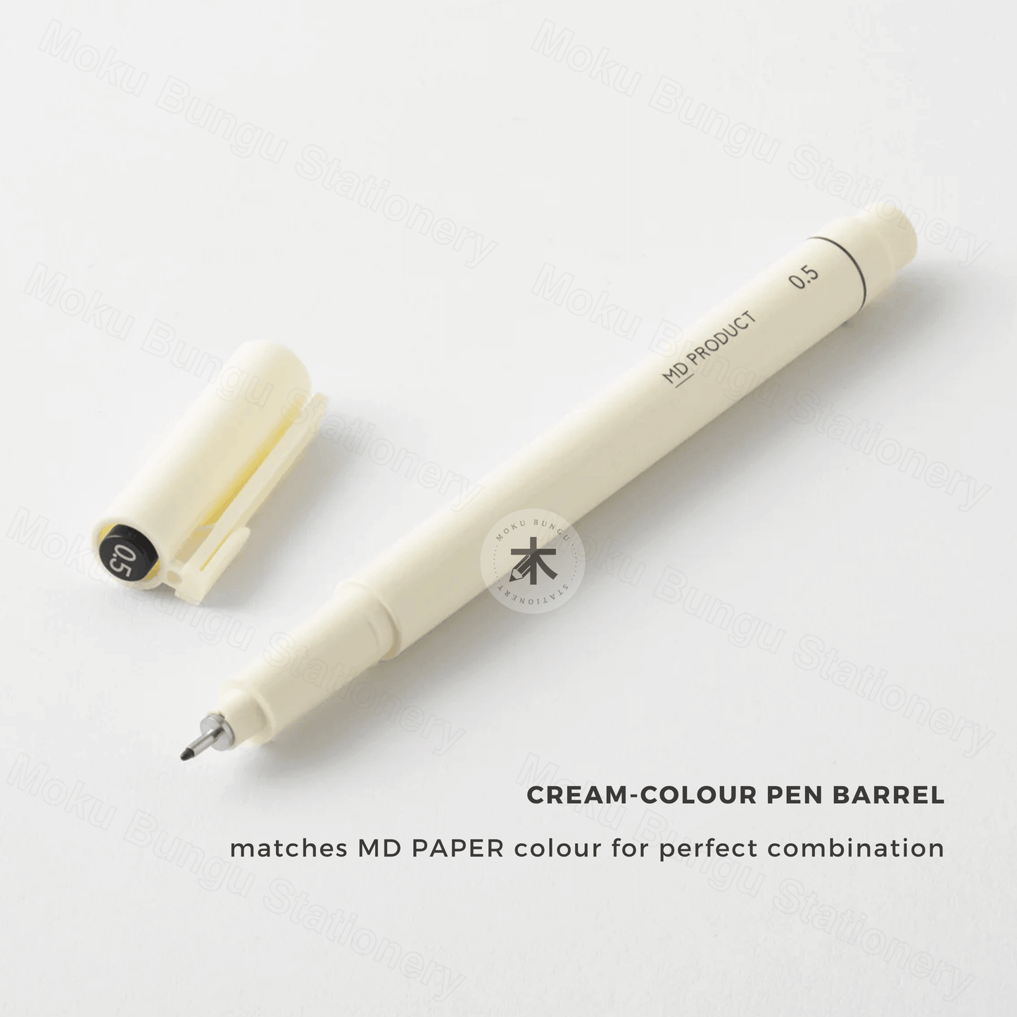 Midori - MD Drawing Pen - Black - 0.5mm