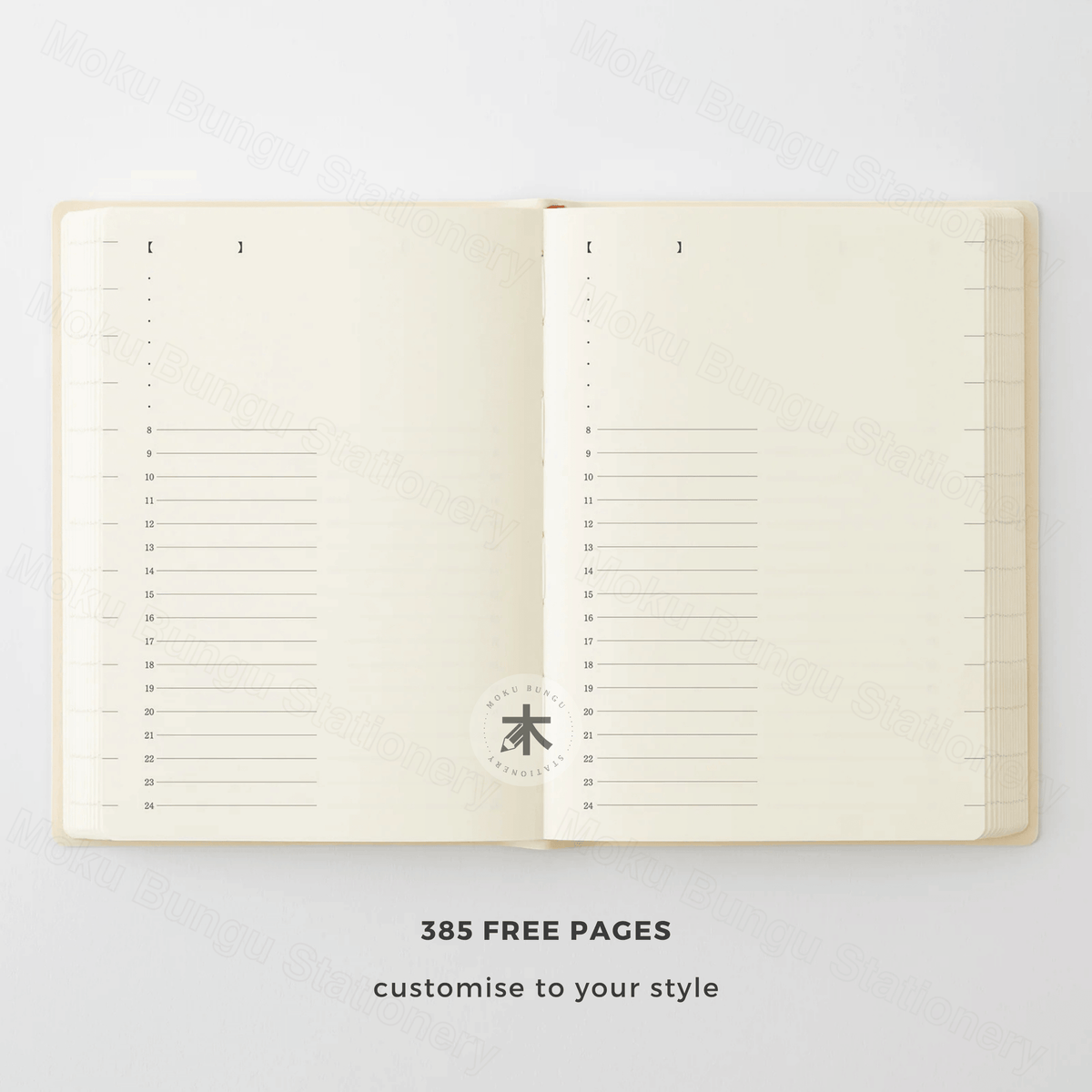 Midori - MD Notebook - 2027 Diary - 1 Day 1 Page - A6