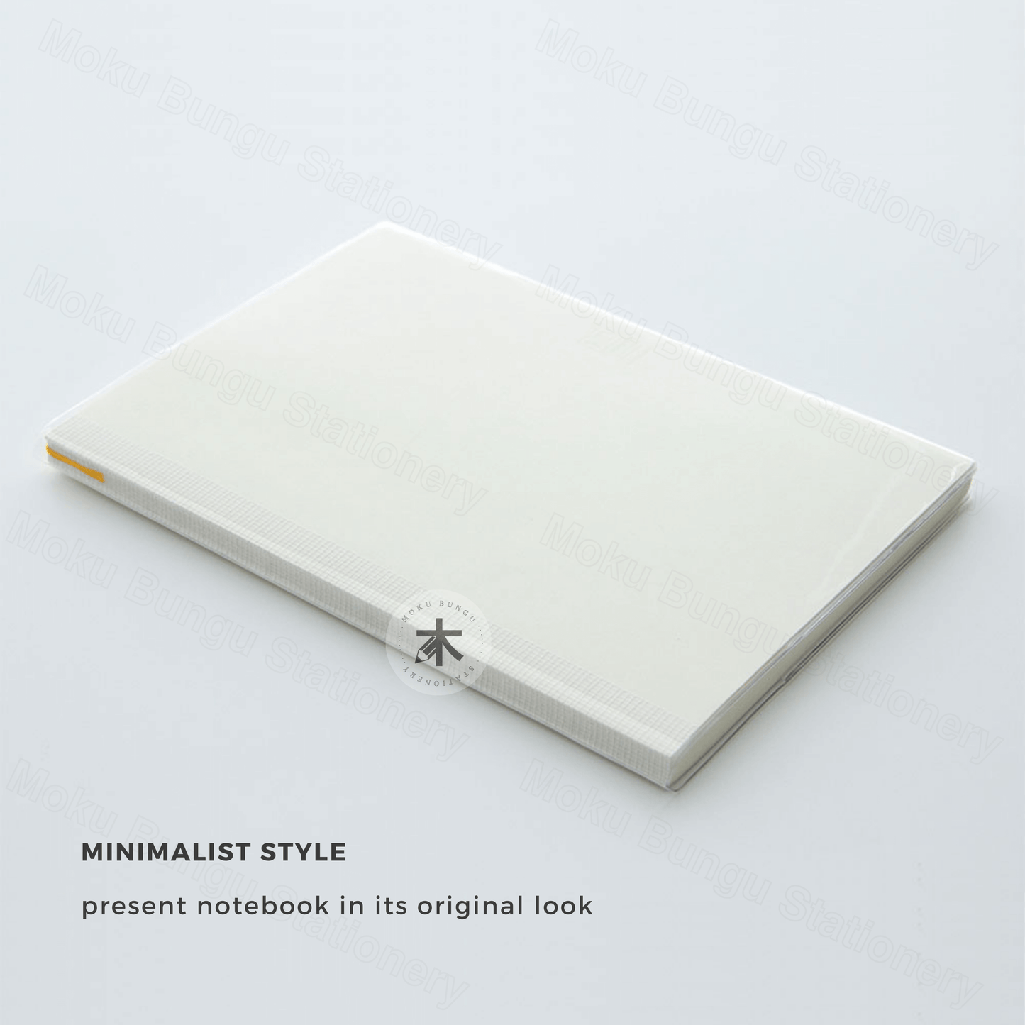 Midori - MD Notebook Cover - for MD Notebook Journal 1 Day 1 Page - A5 - Clear