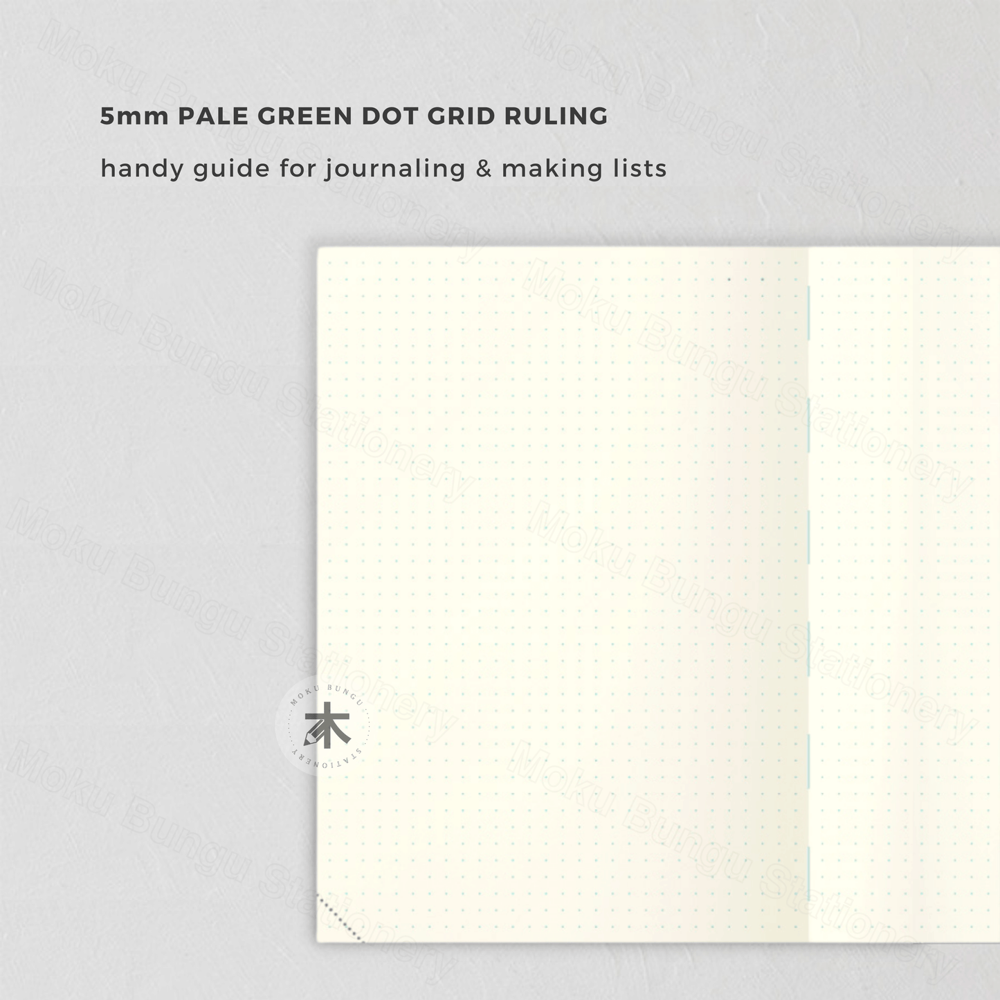 Midori - MD Notebook Journal - A5 - 1 Day 1 Page - Dot Grid