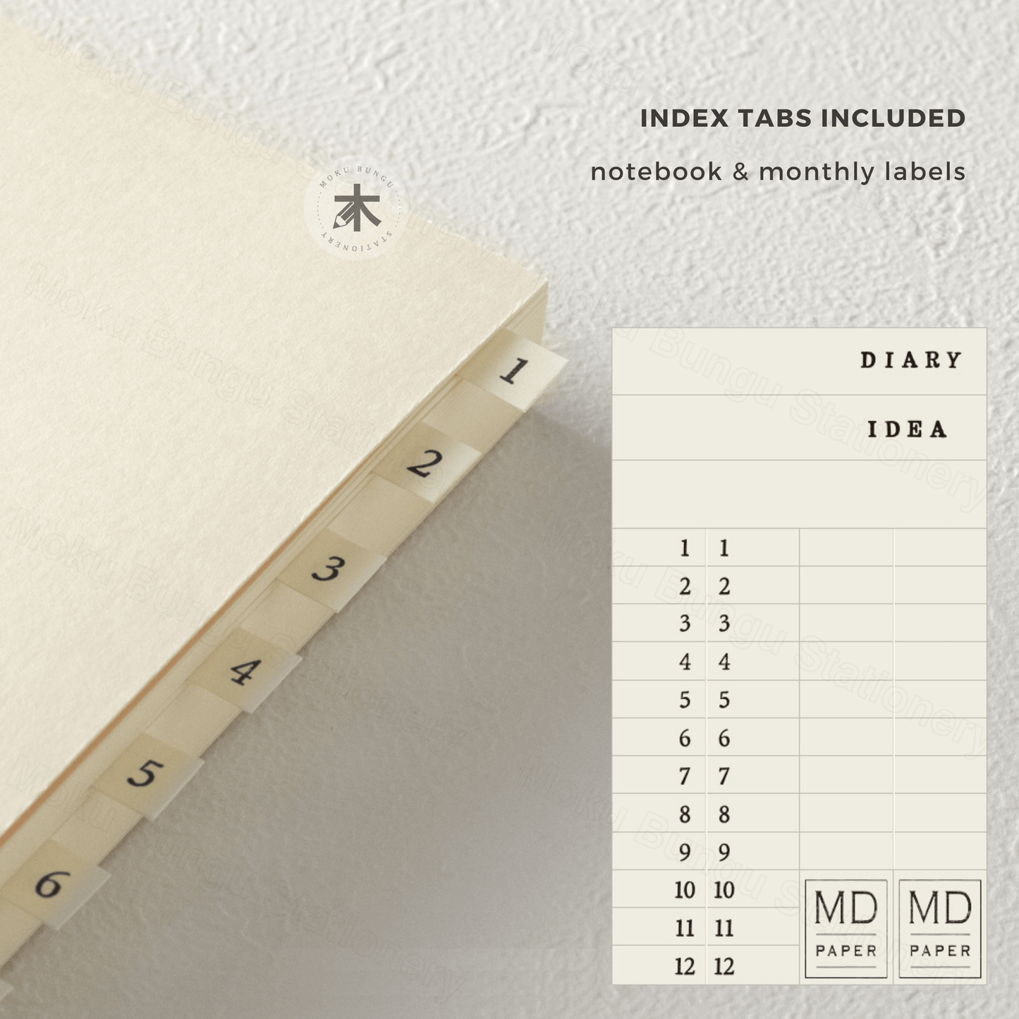 Midori - MD Notebook Journal - A5 - 1 Day 1 Page - Dot Grid