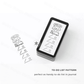 Midori - Paintable Pre-inked Stamp - Half Size - To-Do List