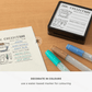 Midori - Paintable Pre-inked Stamp - Ink Collection