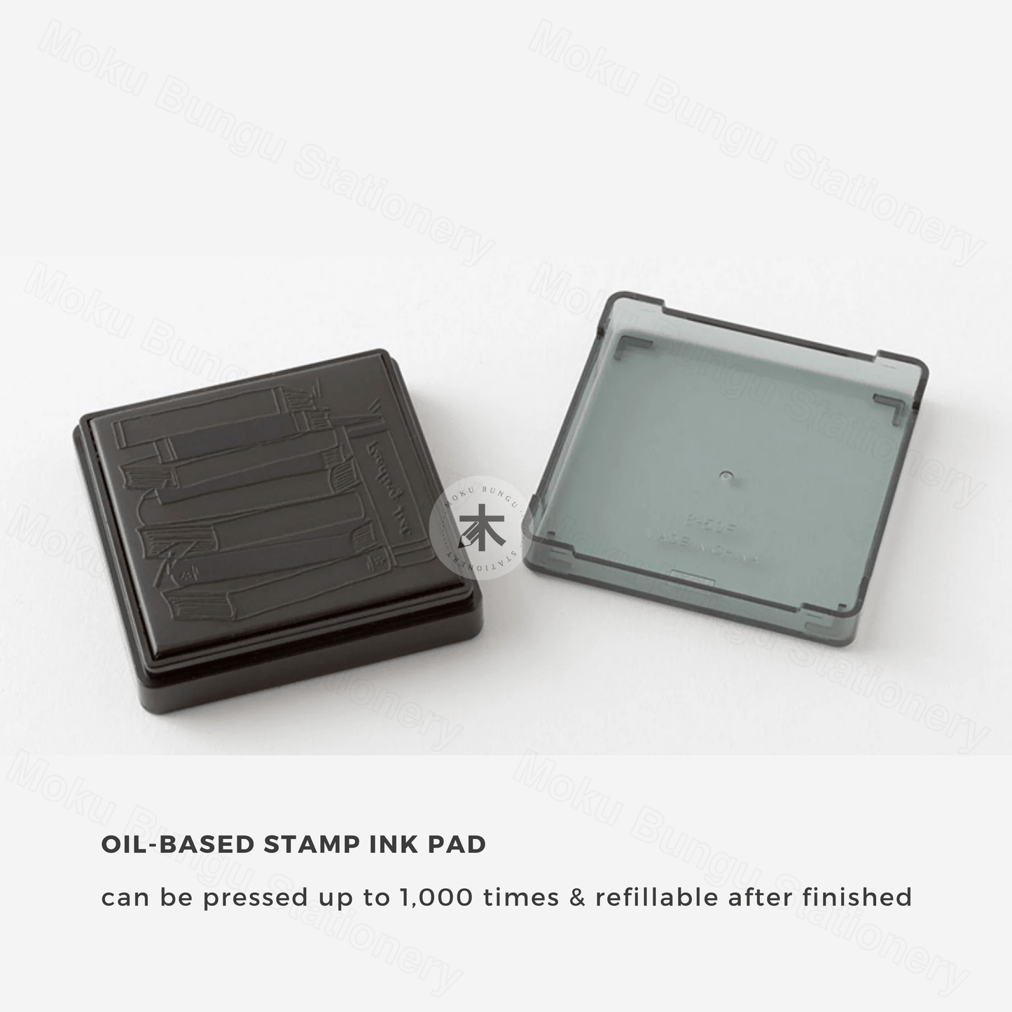 Midori - Paintable Pre-inked Stamp - Reading List