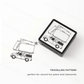 Midori - Paintable Pre-inked Stamp - Travelling