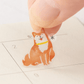Midori - Seal Collection - Planner Stickers - Colour Theme - Brown