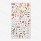 Midori - Seal Collection - Planner Stickers - Colour Theme - Brown