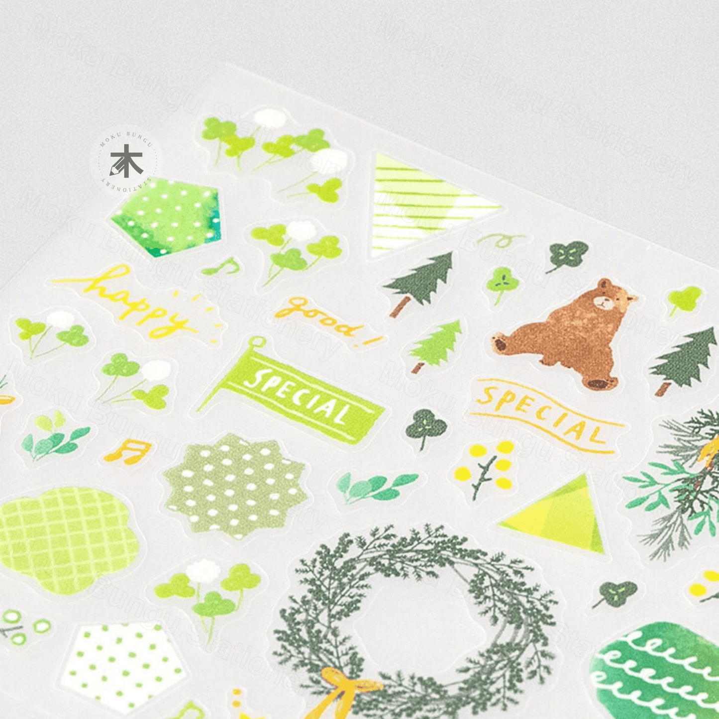 Midori - Seal Collection - Planner Stickers - Colour Theme - Green