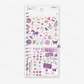 Midori - Seal Collection - Planner Stickers - Colour Theme - Purple