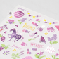 Midori - Seal Collection - Planner Stickers - Colour Theme - Purple