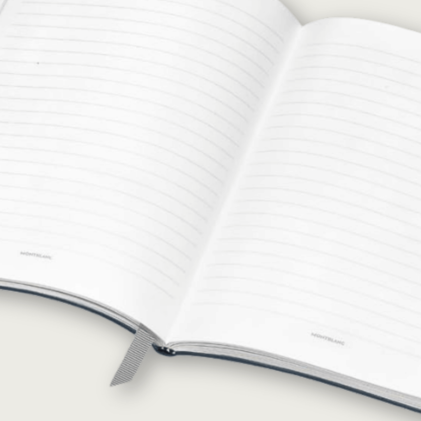 Mont Blanc - Fine Stationery - #146 Notebook - A5 - Indigo - Lined