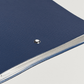Mont Blanc - Fine Stationery - #146 Notebook - A5 - Indigo - Lined