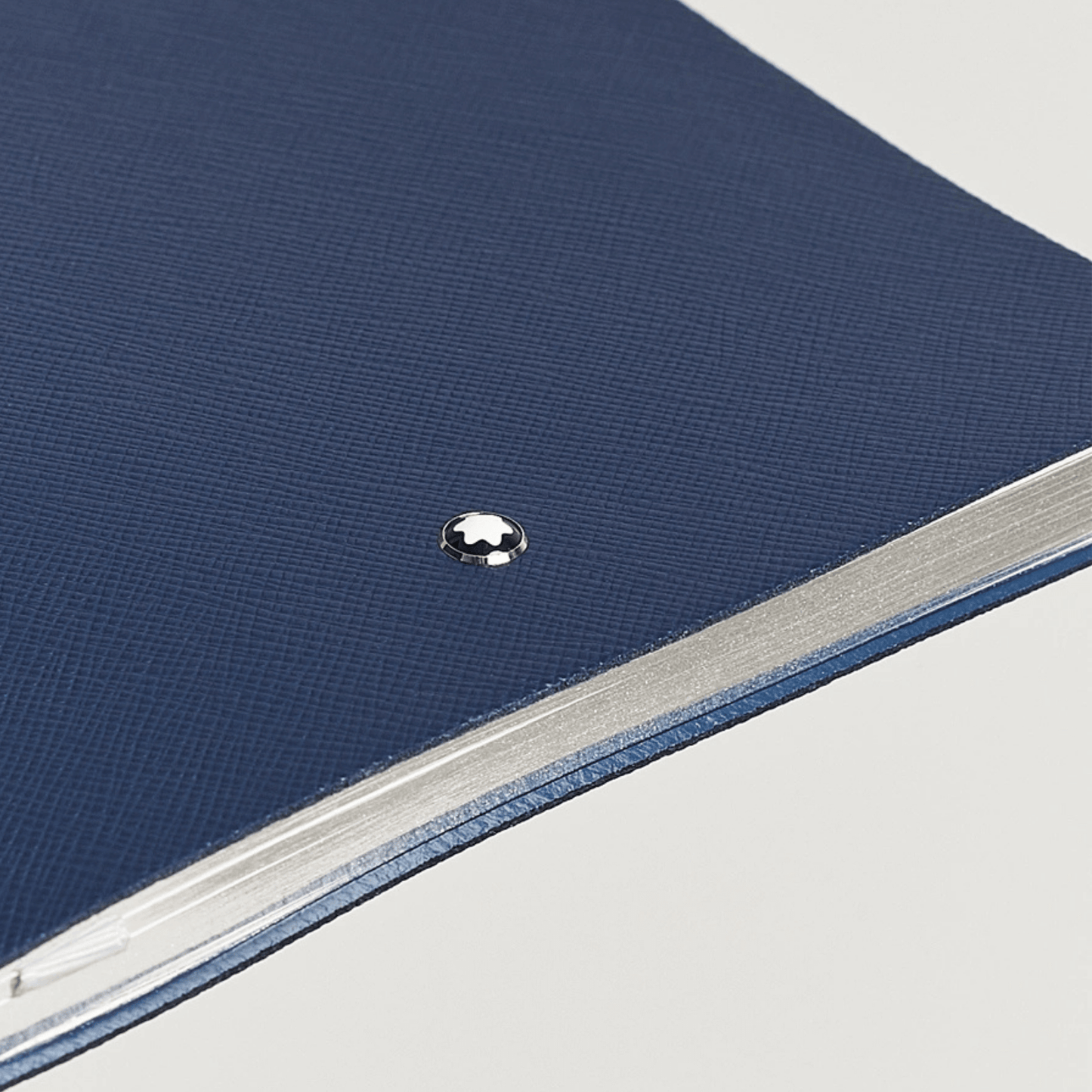 Mont Blanc - Fine Stationery - #146 Notebook - A5 - Indigo - Lined