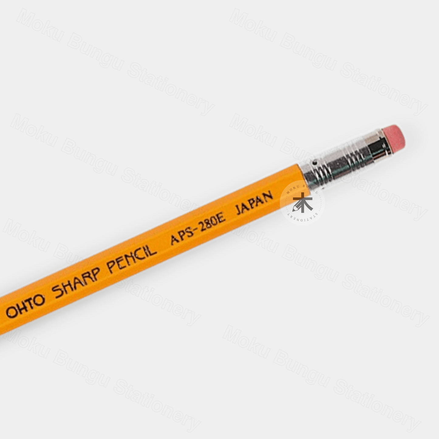 OHTO - Wooden Sharp Mechanical Pencil - 0.5mm - Yellow