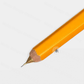 OHTO - Wooden Sharp Mechanical Pencil - 0.5mm - Yellow