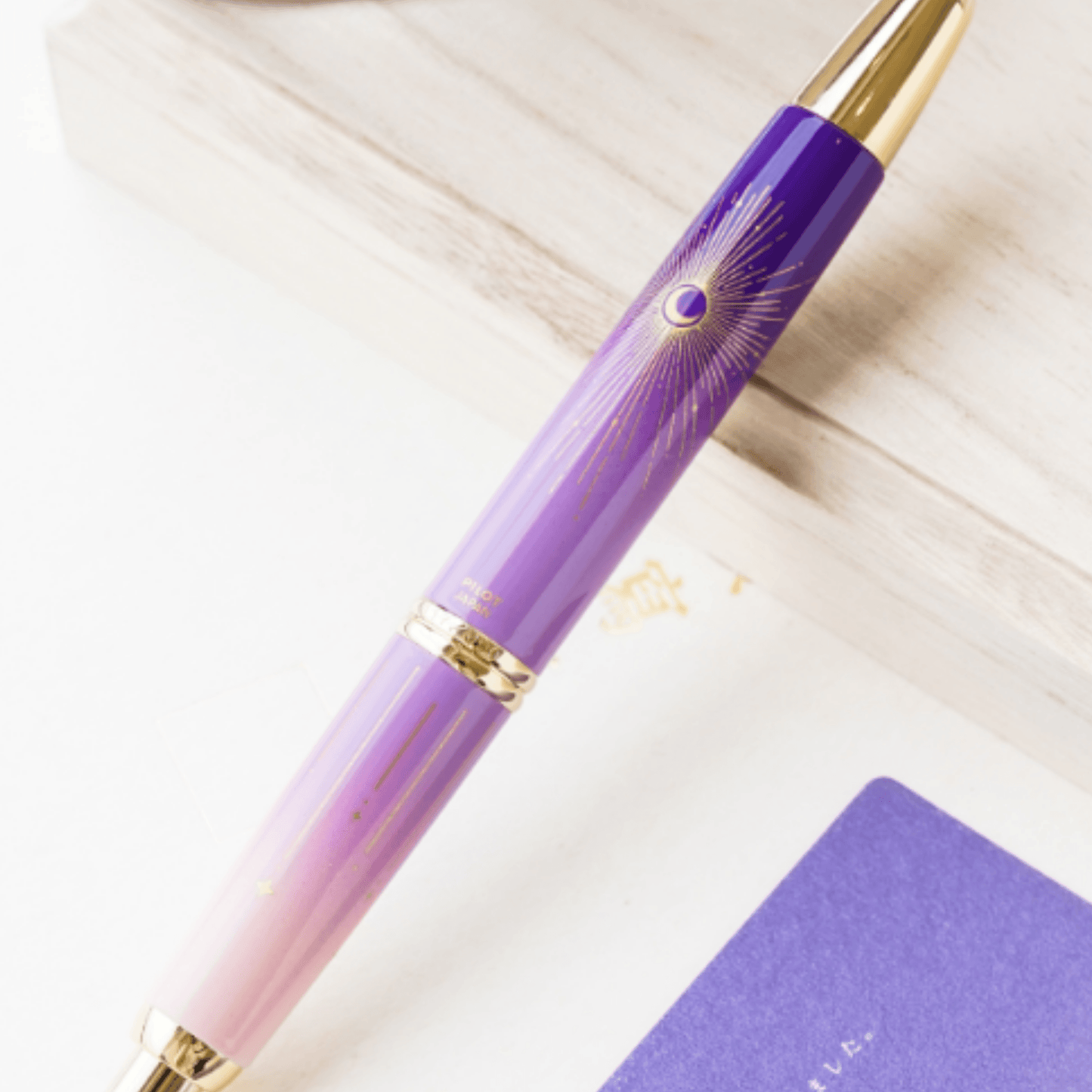 Pilot - Capless Vanishing Point - Taiwan Kin Chi 35th Anniversary Limited Edition - Starry Moon - Fine Nib