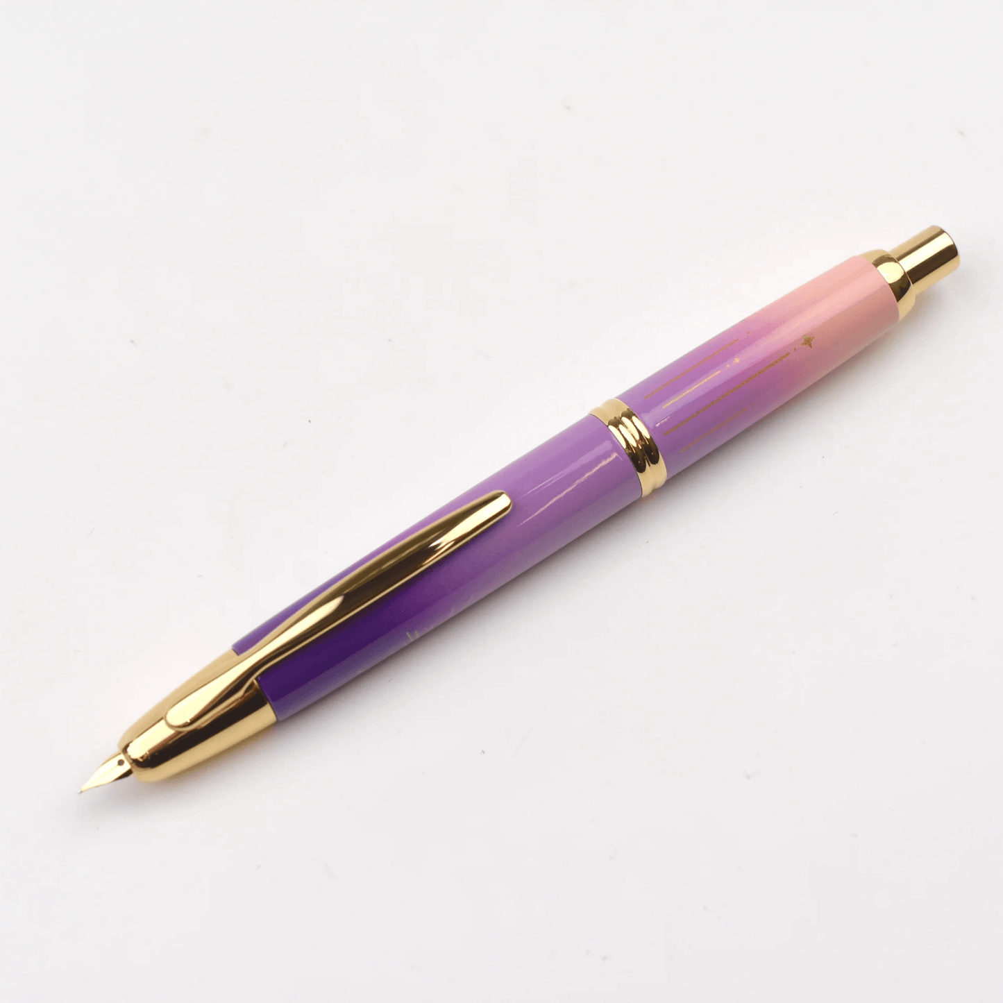 Pilot - Capless Vanishing Point - Taiwan Kin Chi 35th Anniversary Limited Edition - Starry Moon - Fine Nib