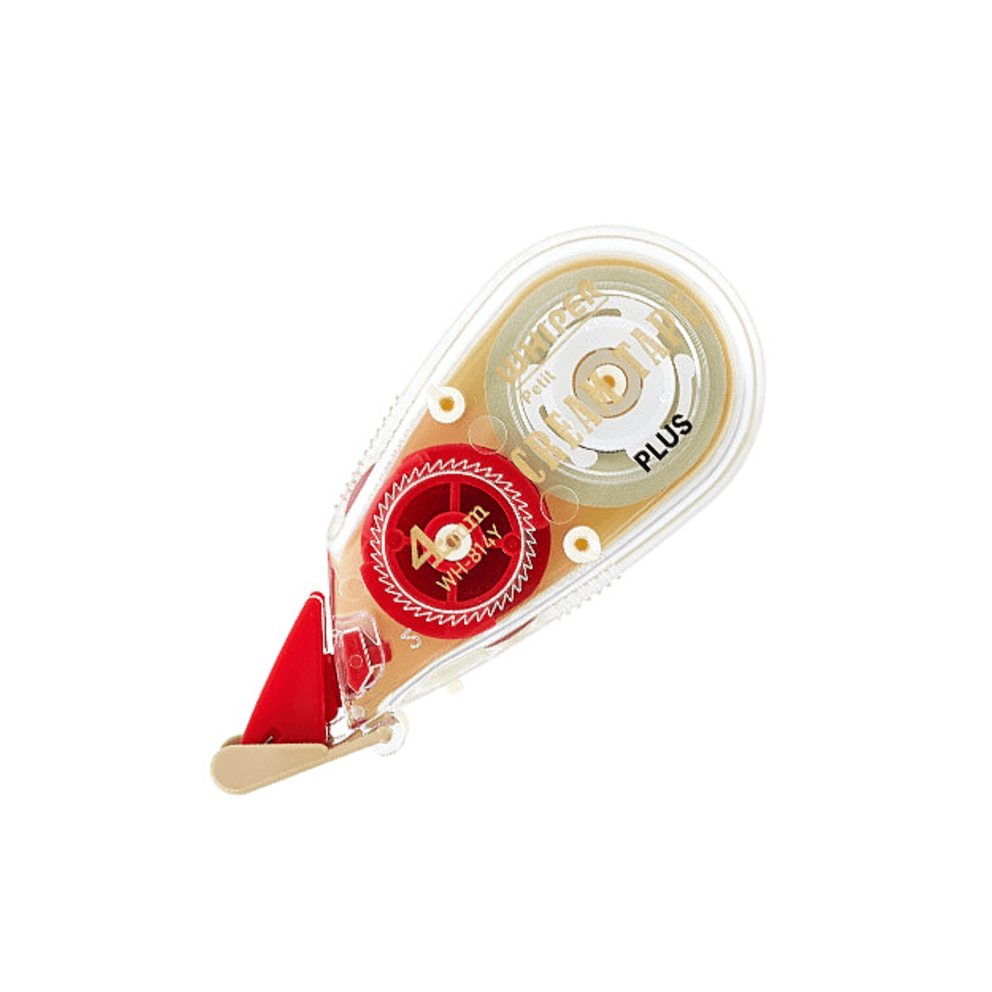 Plus - Whiper Petit Correction Tape - Cream Colour - 4mm