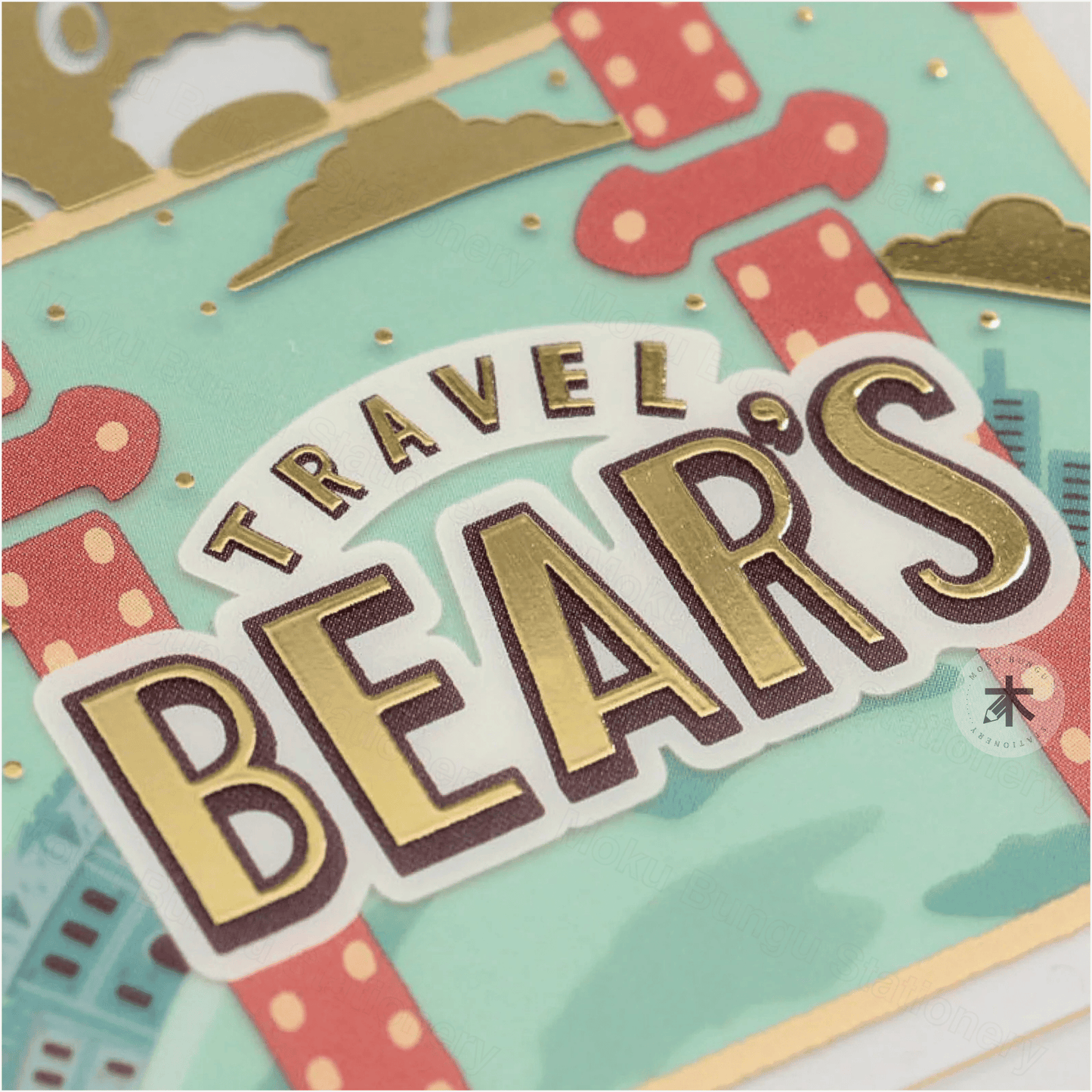 Rokkaku x Ob1toy - Die-Cut Foil Clear Card - Earth Tours