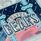 Rokkaku x Ob1toy - Die-Cut Foil Clear Card - Galaxy Tours