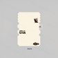 Rokkaku x Ob1toy - Foil-Stamped Memo Cards - Ticket-Style - Earth Tours