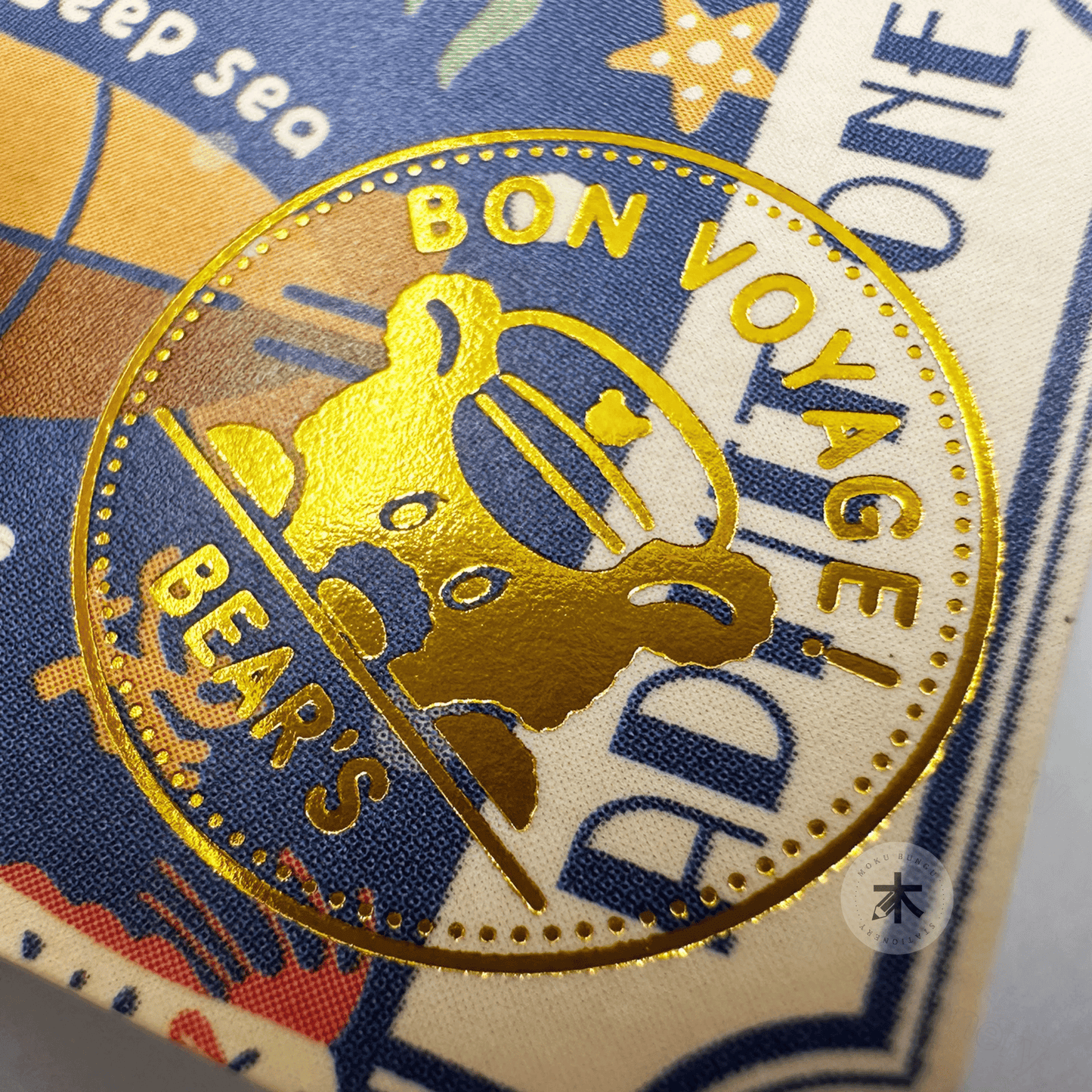 Rokkaku x Ob1toy - Foil-Stamped Memo Cards - Ticket-Style - Earth Tours