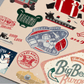 Rokkaku x Ob1toy - Foil-Stamped Postcard - Bear's Adventure