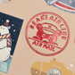 Rokkaku x Ob1toy - Foil-Stamped Postcard - Bear's Adventure