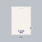 Rokkaku x Ob1toy - Foil-Stamped Postcard - Stamp Style - Retro Post Office
