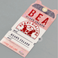 Rokkaku x Ob1toy - Holographic Foil Sticker - Bear's Ticket