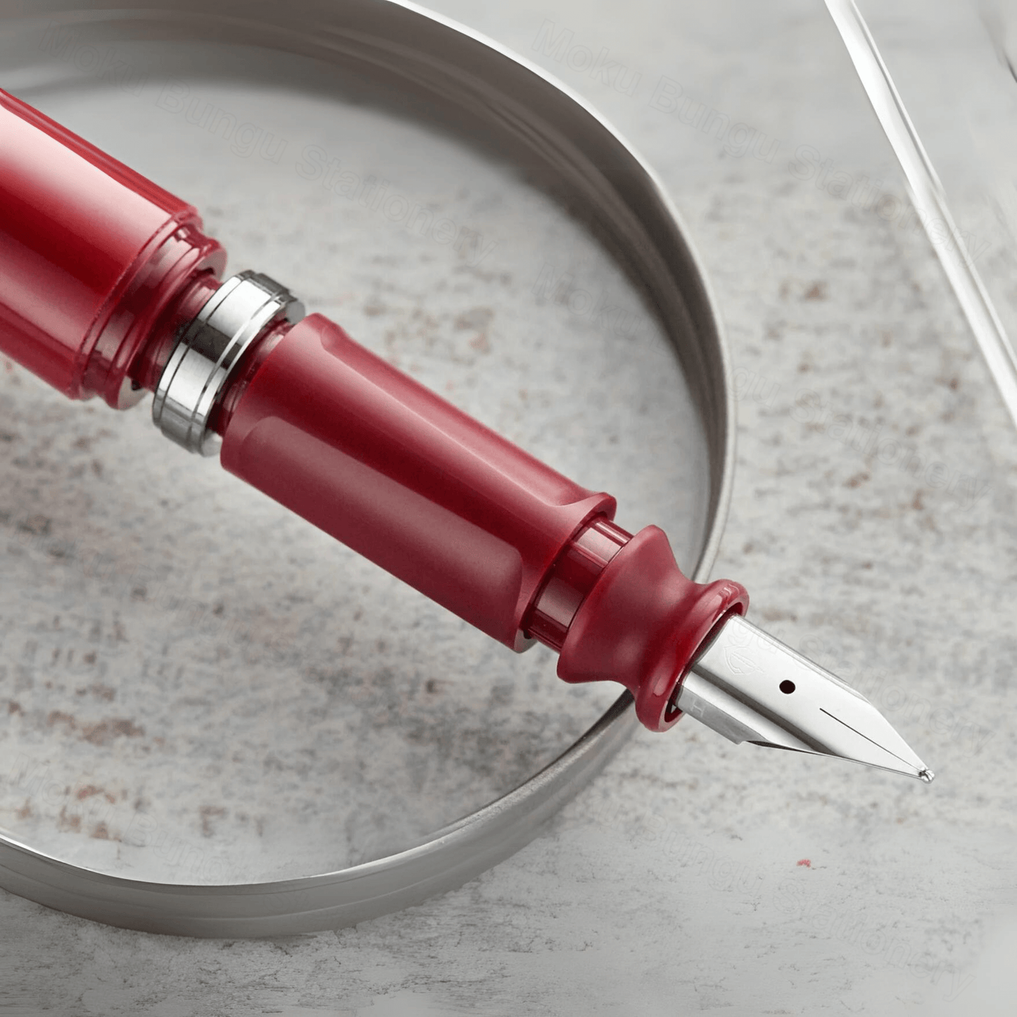 Sailor - TUZU Adjust Fountain Pen - Red - Broad Nib